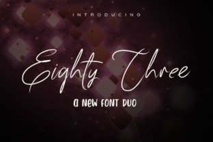 83 Script: A Font Duo for Elegant, Modern Branding