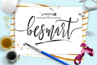 Be Smart Script: The Handmade Font That Brings Authenticity to Your Designs