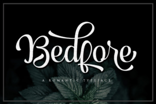 Bedfore Script: The Vintage Typeface That Feels Like a Handwritten Love Letter