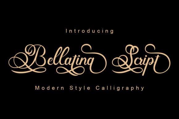 Bellatina Script: A Guide to This Elegant Typeface