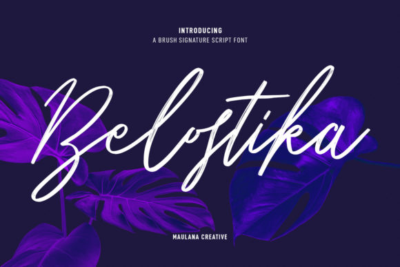 Belostika Script: A Modern Take on Classic Elegance