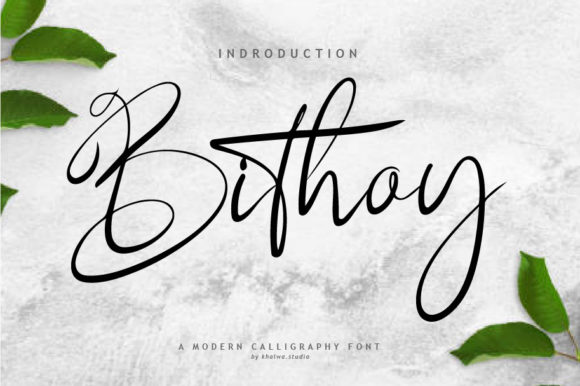 Bithoy Script: A Handwritten Font That Brings Warmth to Any Design
