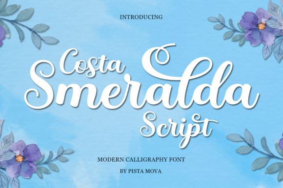 Costa Smeralda Script: A Designer's New Favorite Handwritten Font