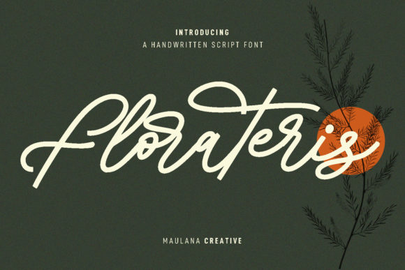 Florateris Script: A Designer's Take on This Handwritten Font