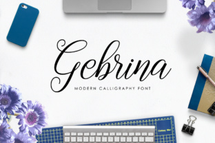 Gebrina Script: A Fresh Take on Modern Calligraphy
