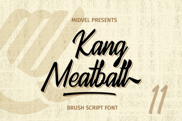 Give Your Brand a Handwritten Edge with Kang Meatball Script