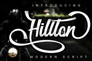 Hillton Modern Script: Your Go-To for Classy, Elegant Design
