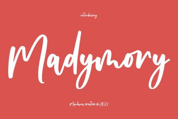 Madymory Script: A Modern Typeface for Creative Impact