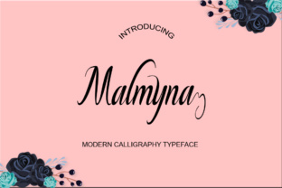 Malmyna Script: A Natural, Modern Typeface for Timeless Design