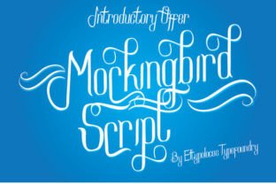 Mockingbird Script: A Versatile Font for Timeless Design
