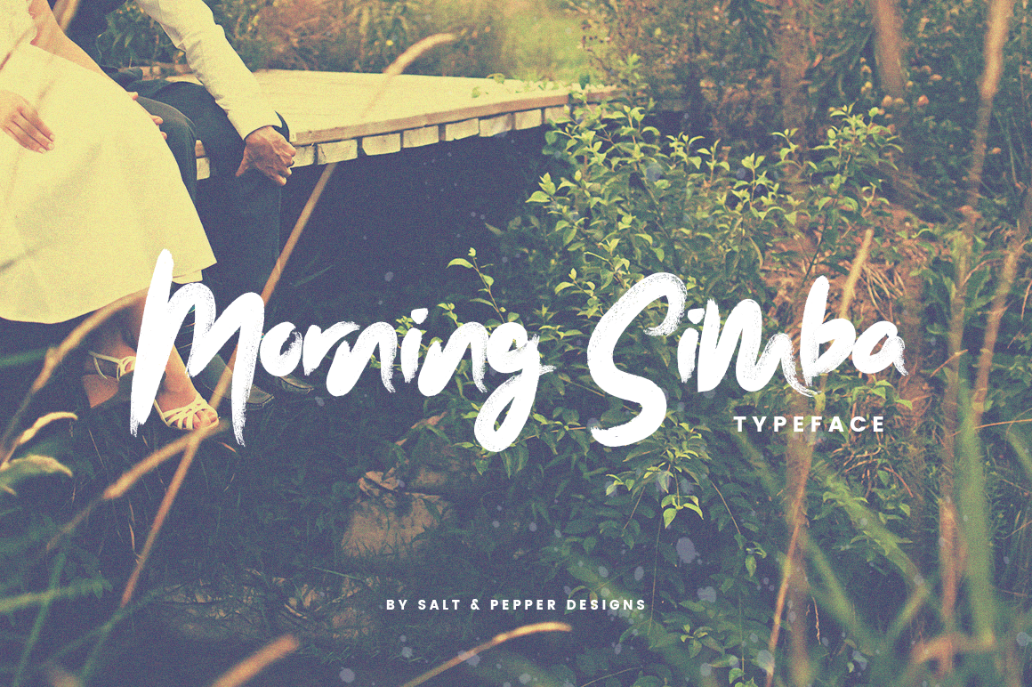 Morning Simba Script: A Bold Brush Font with Personality