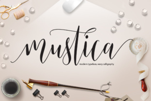 Mustica Script: The Modern Calligraphy Font for Timeless Designs