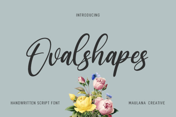 Ovalshapes Script: A Stylish Font for Modern Brands