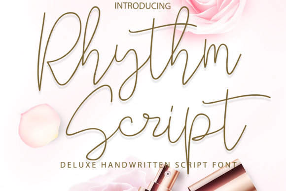 Rhythm Script: An Elegant Font for Creative Ideas