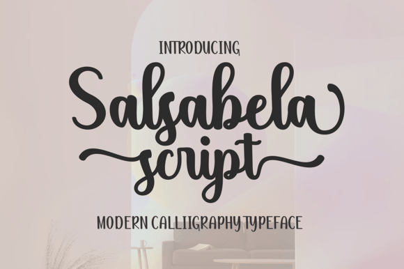 Salsabela Script: A Creative Font for Sweet, Dance-Like Designs