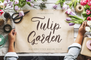 Tulip Garden Script: A Playful Font with a Human Touch