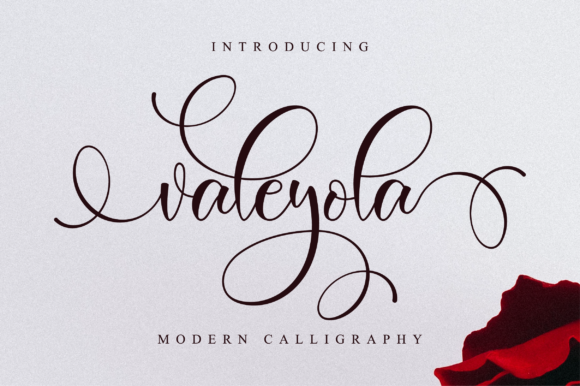 Valeyola Script: Where Modern Romance Meets Creative Versatility